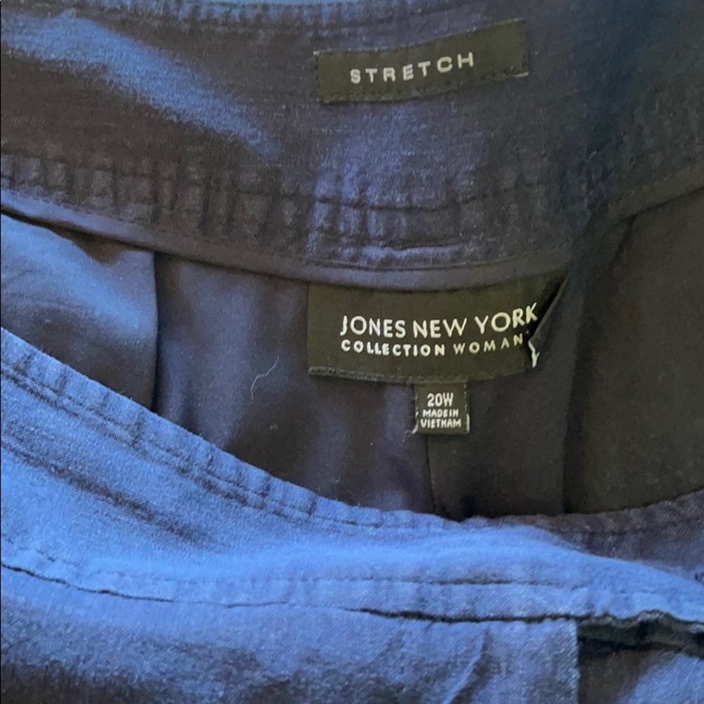 Jones New York navy blue pants 20W